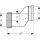 Joint Cuvette WC Geberit Kit de tubulure de raccordement pour WC Suspendu excentr&eacute; 5cm