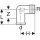 Geberit 21612 Mapress angle de transition en acier au carbone 90Gr