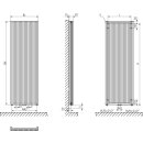 KERMI D3N1V2000722XXK Carre, BH2000x715x96mm QN2651 W, RAL 9016