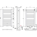 Kermi E001M080060WXXK  Basic-50 BH804x35x599mm