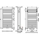 KERMI GCN1M180075WXXK Geneo circle BH1798x40x730mm QN1256, glanzsilber