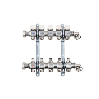 KERMI SFV03001000 x-net Verteiler 1 Standard-3 für 3 Kreise, Baulänge 220 mm