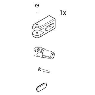 Kermi 2534233 EBI2033 Set Stabilisierung Wand