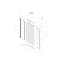 Kermi V2TWD0801422K Seitenwand Vario 2000 TWD 0800x