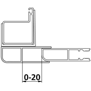 Kermi ZDKPKKWN21852K Kombiprofil Nova 2000 KPKKW