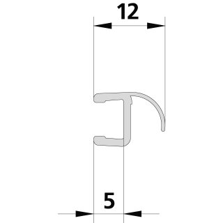 Kermi 6031698 1236 1x Glasabdichtung