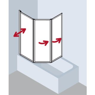 Kermi V2FW30371422K Faltwand Vario 2000 FW3 0370x