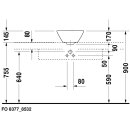 Duravit 0408330000 Aufsatzbecken Starck 1 330 mm