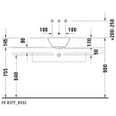 DURAVIT 04083300001 Aufsatzbecken Starck 1 330 mm mit &Uuml;L,
