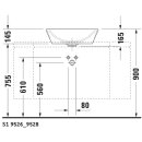 Duravit 04475300001 Aufsatzbecken Starck 1 530 mm