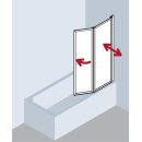 Kermi V2FW2060141YK Faltwand Vario 2000 FW2 0600x