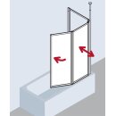 Kermi V2FW2060141YK Faltwand Vario 2000 FW2 0600x