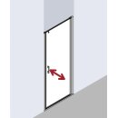 Kermi LI1WL075181PK Pendelt&uuml;r Liga 1WL 0750x