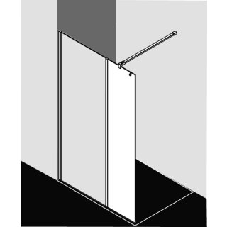 Kermi XBWIH05020VJK Festfeld Walk-In XB WIH 0500x