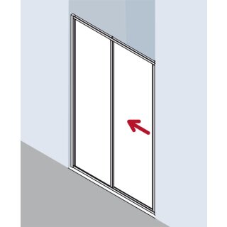 Kermi I2ST2120202AK Gleittür Ibiza 2000 ST2 1200x