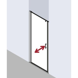 Kermi LI1WL093181PK Pendeltür Liga 1WL 0930x