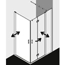 Kermi DI1EL07518VAK Eck-Halbteil links DIGA 1EL 0750x