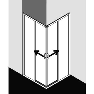 Kermi LIC2R11320VPK Eck-Halbteil rechts LIGA C2R 1130x