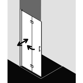 Kermi LI2YR08020VPK WALK-IN LIGA 2YR 0800x