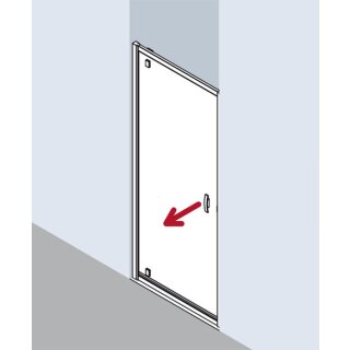 Kermi I2KOD090182PK Schwingtür Ibiza 2000 KOD 0900x