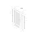 Kermi I2STW090201UK Schwingt&uuml;r Ibiza 2000 STW 0900x