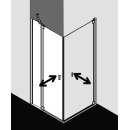 Kermi RA1NL080201UK Pendelt&uuml;r Raya 1NL 0800x