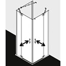 Kermi FXEPR08320VUK Eck-Halbteil rechts Filia XP EPR 0830x