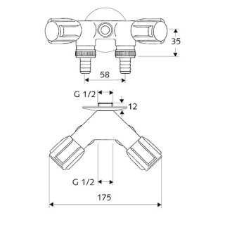 Schell 033680699 NA-Doppelventil COMFORT | SSD-Armaturenshop.de 