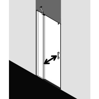 Kermi PE1GL08520VAK Pendeltür Pega 1GL 0850x