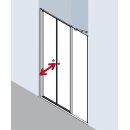 Kermi I2POR110201PK Pendelt&uuml;r Ibiza 2000 POR 1100x