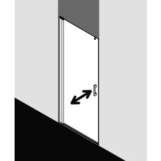 Kermi PE1WL09020VAK Pendeltür Pega 1WL 0900x
