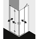 Kermi DIEPR10018VPK Eck-Halbteil rechts DIGA EPR 1000x