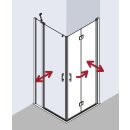 Kermi LI2CL12318VAK Eck-Halbteil links Liga 2CL 1230x