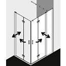 Kermi DIF2L09018VPK Eck-Halbteil links Diga F2L 0900x