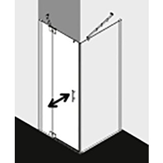 Kermi FX1WL10320VPK Pendeltür Filia XP 1WL 1030x