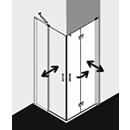 Kermi DI2CL10320VAK Eck-Halbteil links Diga 2CL 1030x