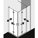 Kermi DI2CL10320VAK Eck-Halbteil links Diga 2CL 1030x