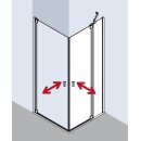 Kermi RAEPL10320VPK Eck-Halbteil links Raya EPL 1030x