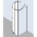 Kermi I2O10V42171PK Viertelkreis Ibiza 2000 O10 V42 x