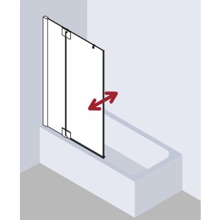 Kermi PXDTR10015VAK Pendelflügel Pasa XP DTR 1000x