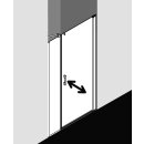 Kermi PE1OL11018VNK Pendelt&uuml;r PEGA 1OL 1100x