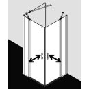 Kermi PEEPL12318VZK Eck-Halbteil links PEGA EPL 1230x