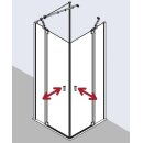 Kermi RAEPL12018VUK Eck-Halbteil links Raya EPL 1200x