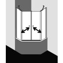 Kermi I2B47090182YK F&uuml;nfeck Ibiza 2000 B47 0900x