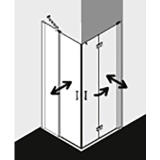 Kermi DIEPR11020VAK Eck-Halbteil rechts DIGA EPR 1100x