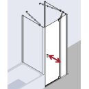 Kermi RA1GL12318VPK Pendelt&uuml;r Raya 1GL 1230x