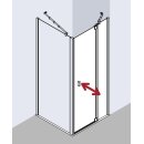 Kermi RA1GL12318VPK Pendelt&uuml;r Raya 1GL 1230x
