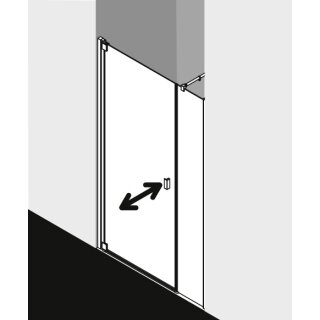 Kermi RA1OL120201UK Pendeltür RAYA 1OL 1200x