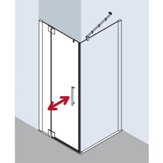 Kermi PX1WL09018VYK Pendeltür Pasa XP 1WL 0900x