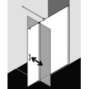 Kermi PETFL11018VNK WALK-IN PEGA TFL 1100x